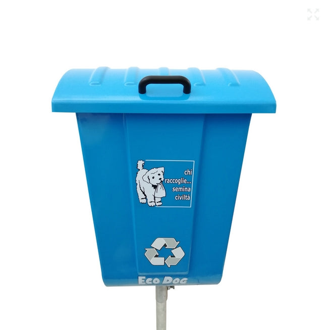 Contenitore Raccolta Deiezioni Canine Bee Green Ecodog 1375 50lt