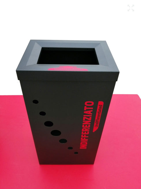 Contenitore Raccolta Differenziata in Metallo Bee Green Eco Easy