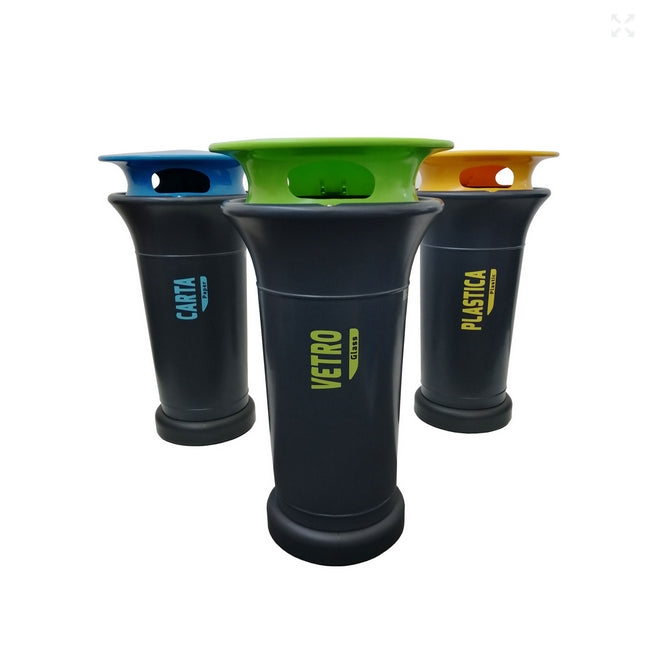 Contenitore Raccolta Differenziata 120lt Bee Green Urban Born 1407