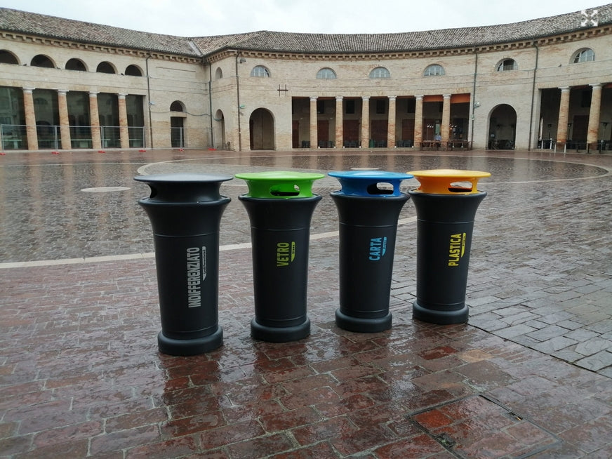 Contenitore Raccolta Differenziata 120lt Bee Green Urban Born 1407